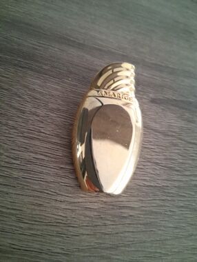 Vintage Givenchy Amarige De Parfums Gold Tone Statement Brooch